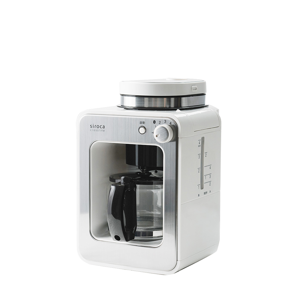 【限時優惠加送量匙】SC-A1210自動研磨咖啡機 完美白