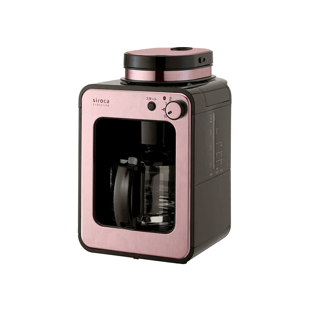 【限時優惠】SC-A1210自動研磨咖啡機(玫瑰金)