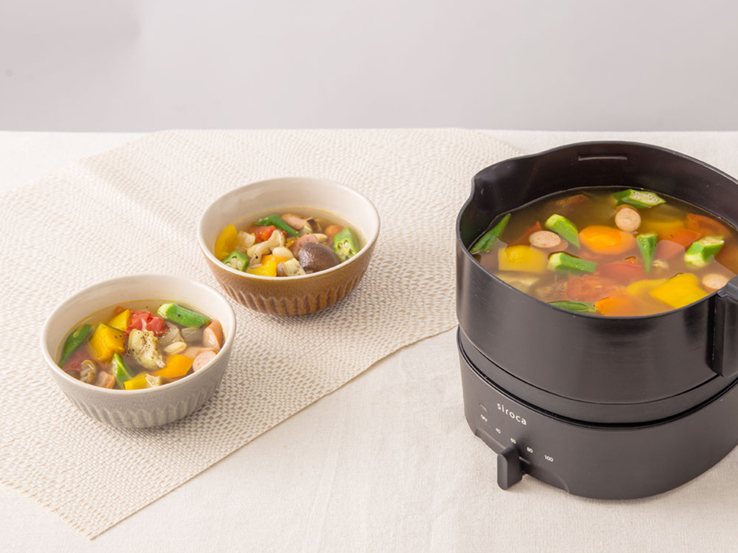 調理鍋美味食譜《夏季蔬菜湯》